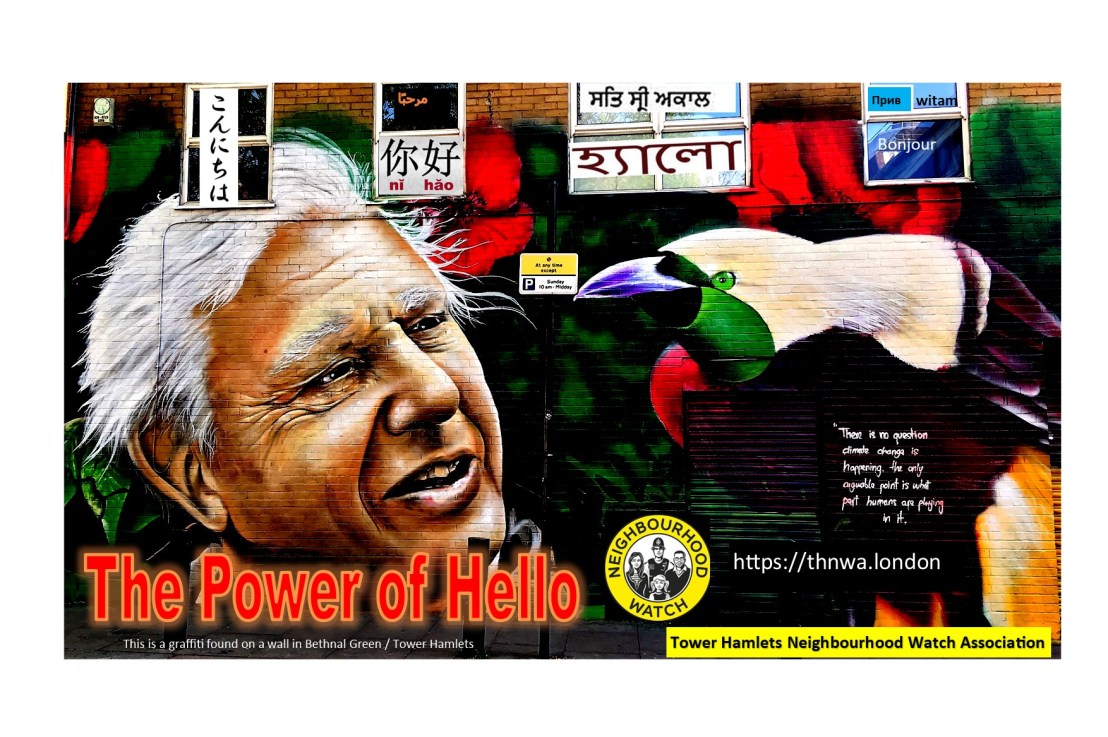 The neighbour you get to&nbsp;know