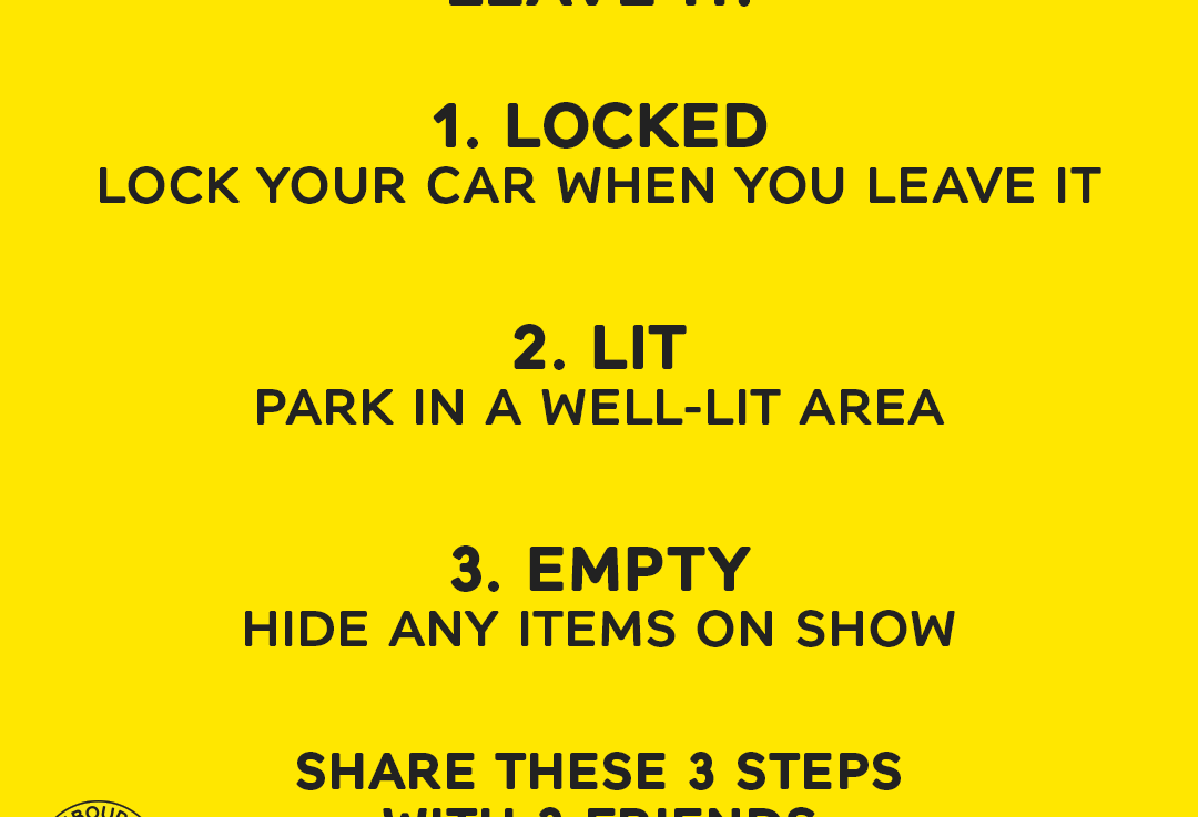 Protect yourself against car&nbsp;crime